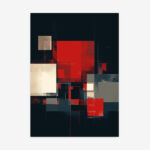 Fine Art Print — red-art-prints, black-art-prints print