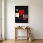 Fine Art Print — red-art-prints, black-art-prints print