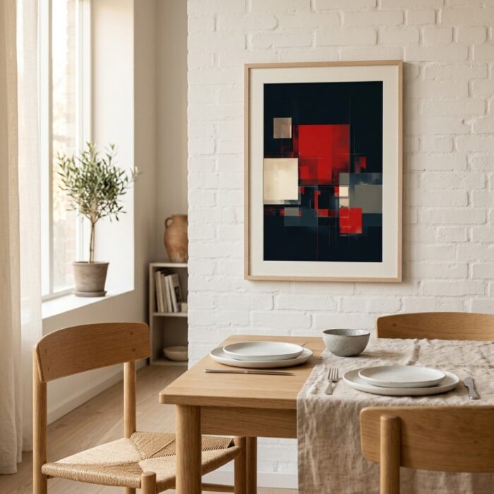 Fine Art Print — red-art-prints, black-art-prints print