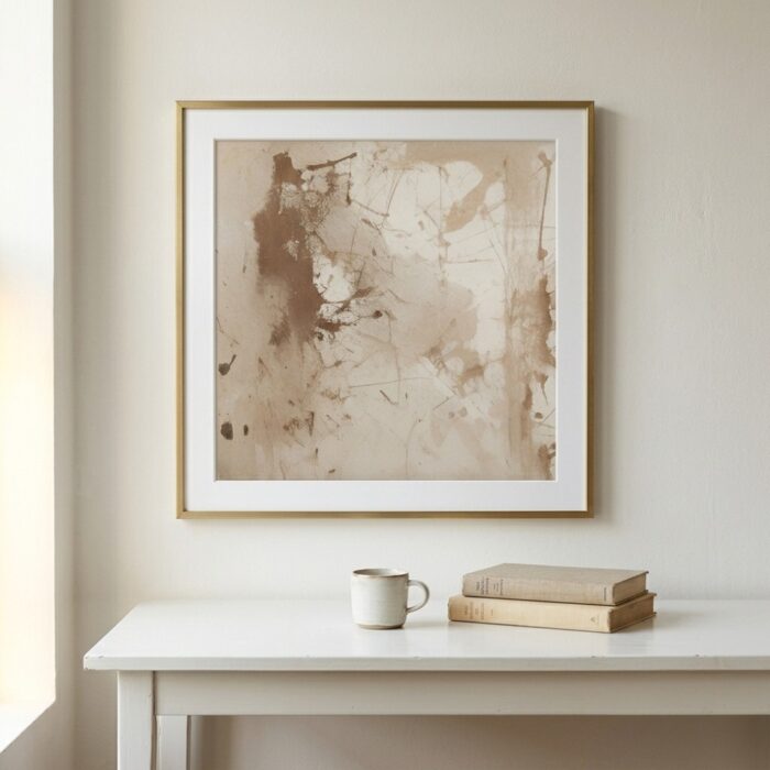 Fine Art Print — square-art-prints, beige-art-prints print