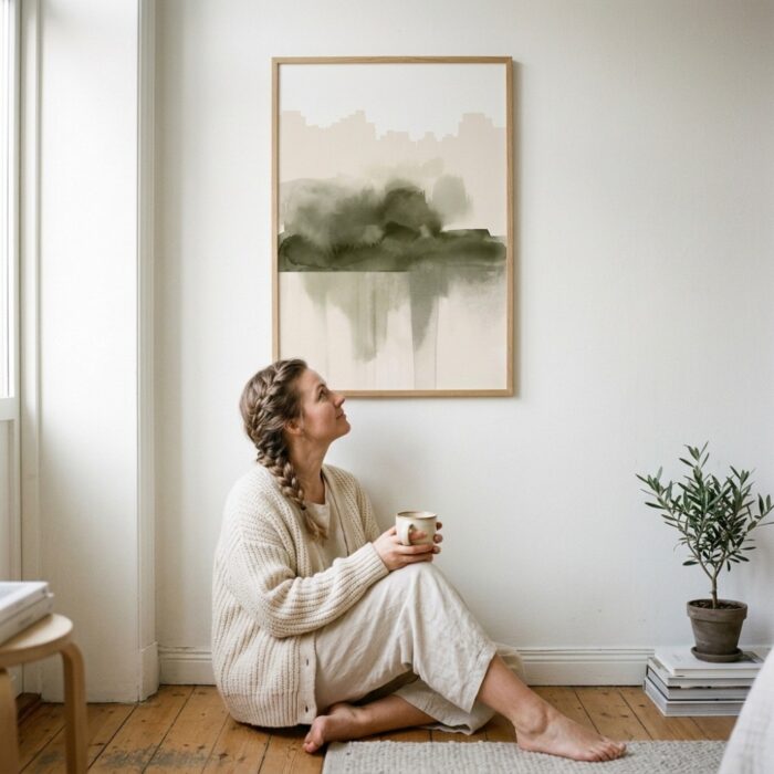 הדפס אמנות עדין