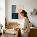 הדפס אמנות עדין