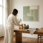 Fine Art Print — square-art-prints, green print