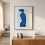 Fine Art Print — blue-art-prints, people-and-figures-art-print print