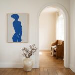 Fine Art Print — blue-art-prints, people-and-figures-art-print print