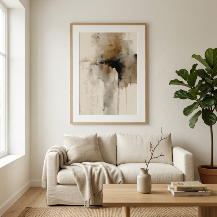 Fine Art Print — beige-art-prints, brown-art-prints print