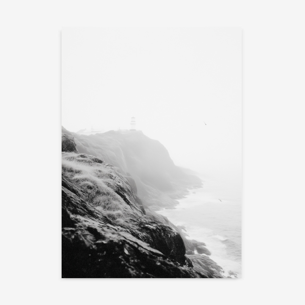 Fine Art Print — black-and-white-photography-art-prints, coastal-wall-art print