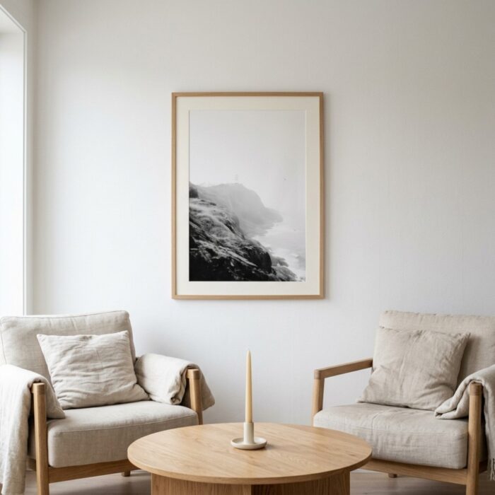 Fine Art Print — black-and-white-photography-art-prints, coastal-wall-art print