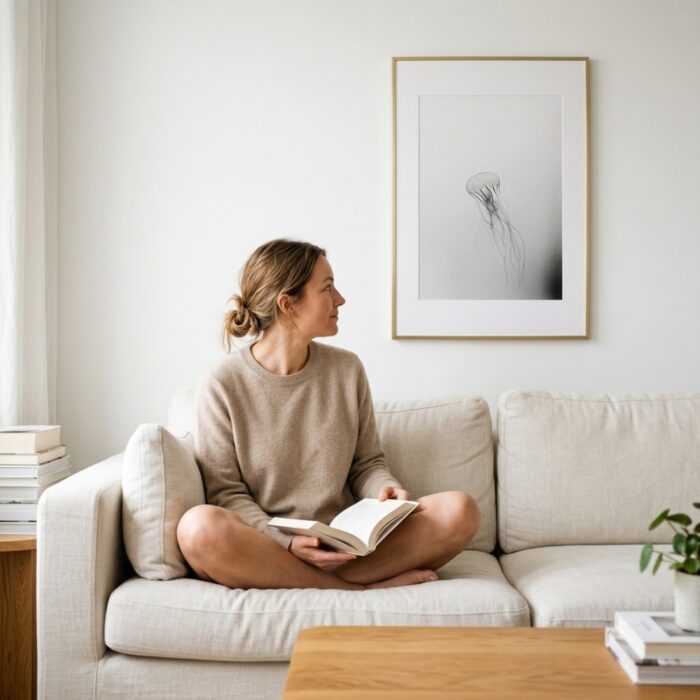 Fine Art Print — vertical-art-print, black-and-white-photography-art-prints print