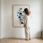 Translucent Botanical X-Ray Print — Botanical Art Print, Vertical Art Print print