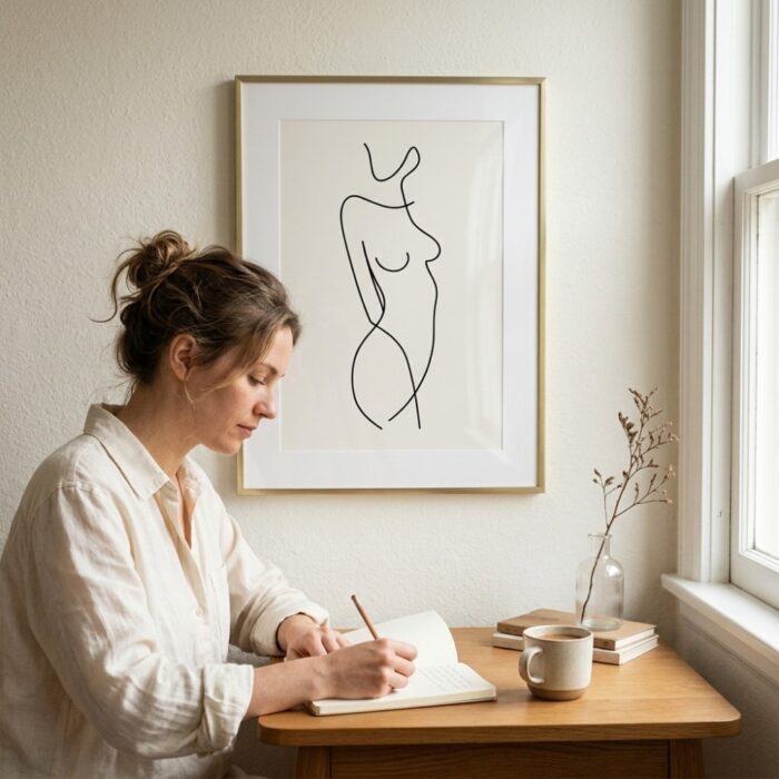 Fine Art Print — vertical-art-print, people-and-figures-art-print print