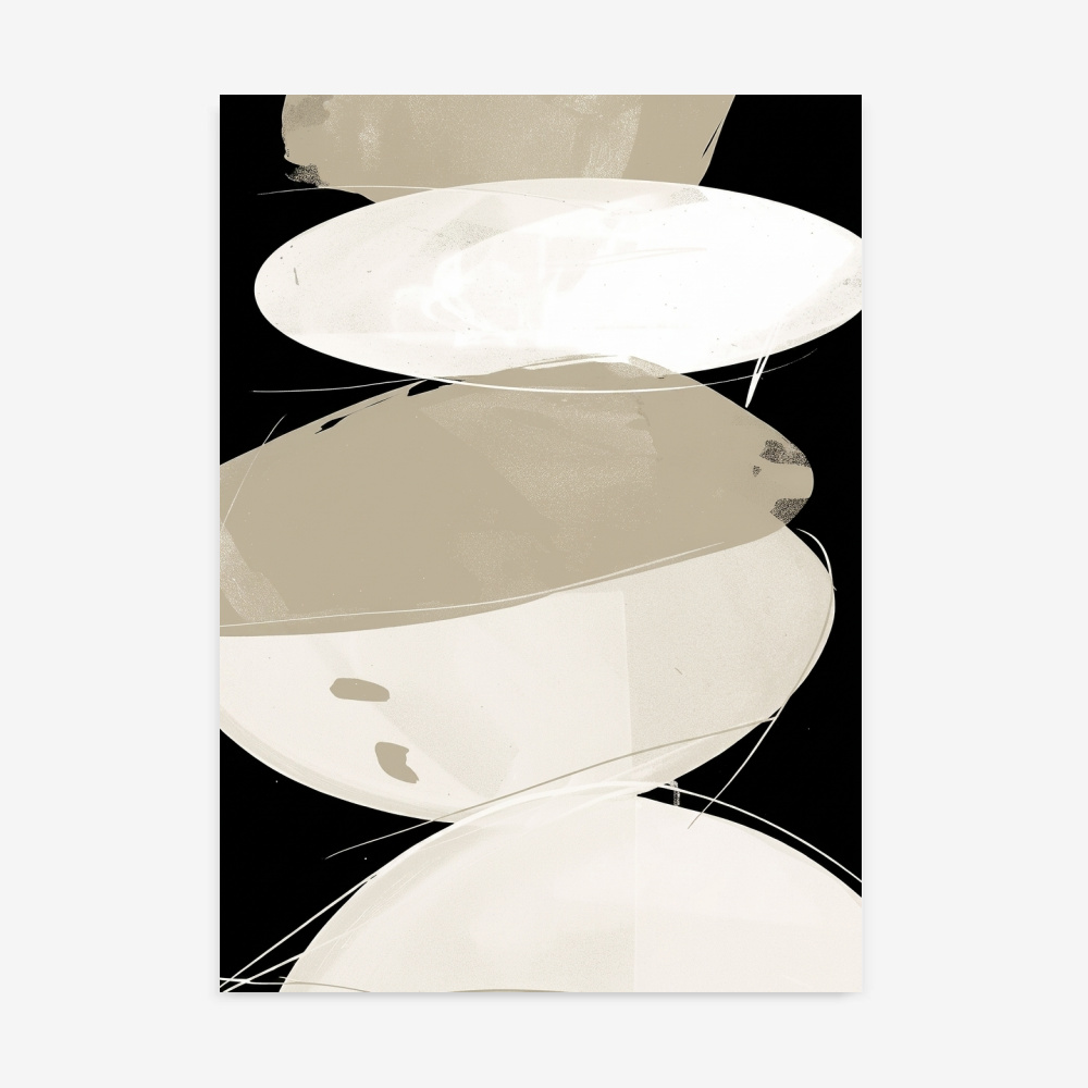 Fine Art Print — vertical-art-print, beige-art-prints print