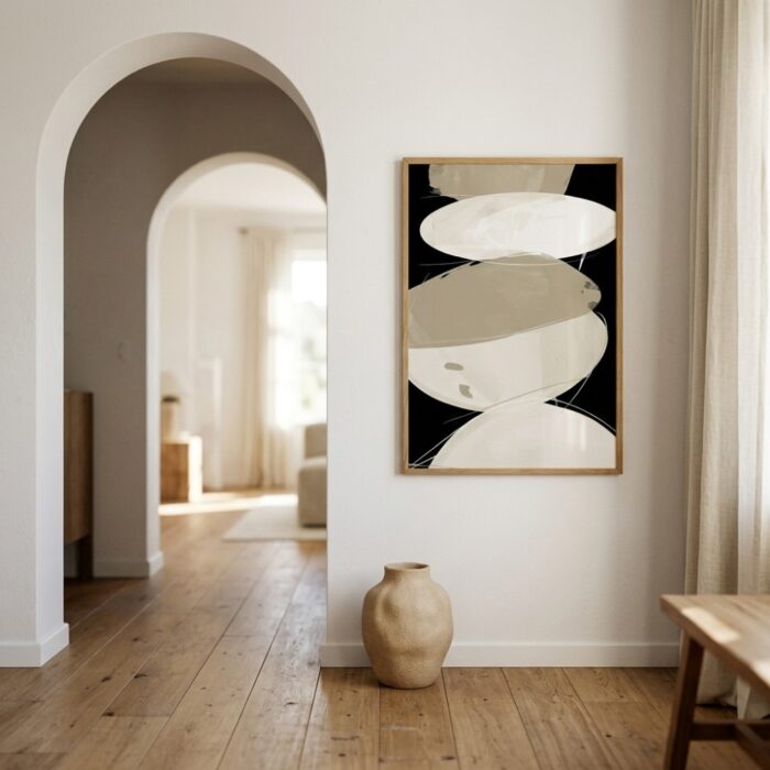 Fine Art Print — vertical-art-print, beige-art-prints print