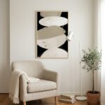 Fine Art Print — vertical-art-print, beige-art-prints print
