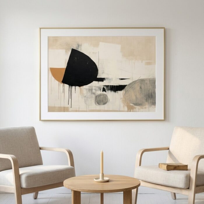 Fine Art Print — horizontal-art-print, black-art-prints print