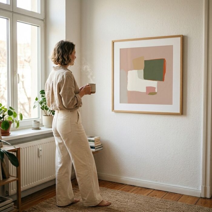 Fine Art Print — square-art-prints, color-block-art print