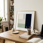 Fine Art Print — color-block-art, neutral-art-prints print