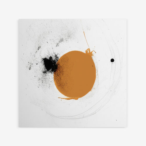 Fine Art Print — square-art-prints, orange-art-prints print