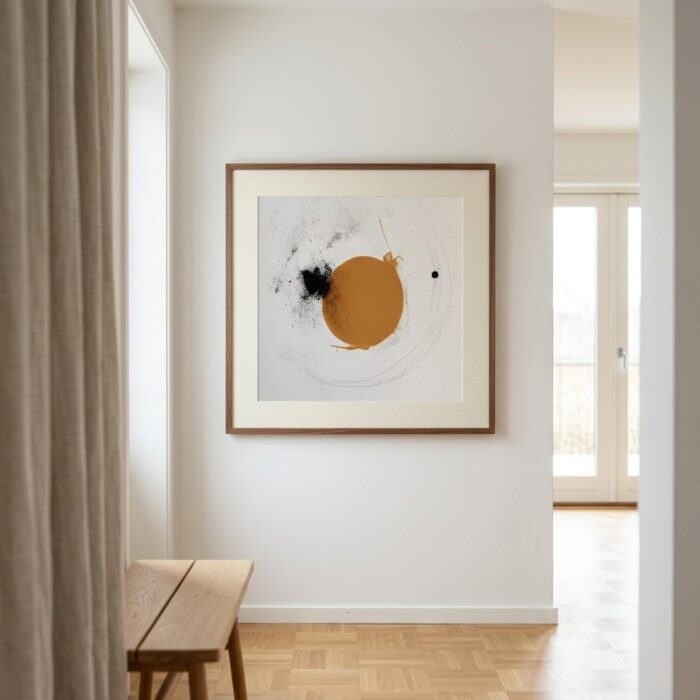 Fine Art Print — square-art-prints, orange-art-prints print