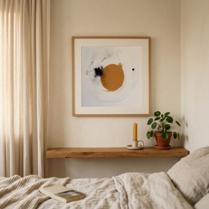 Fine Art Print — square-art-prints, orange-art-prints print