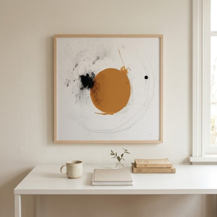 Fine Art Print — square-art-prints, orange-art-prints print