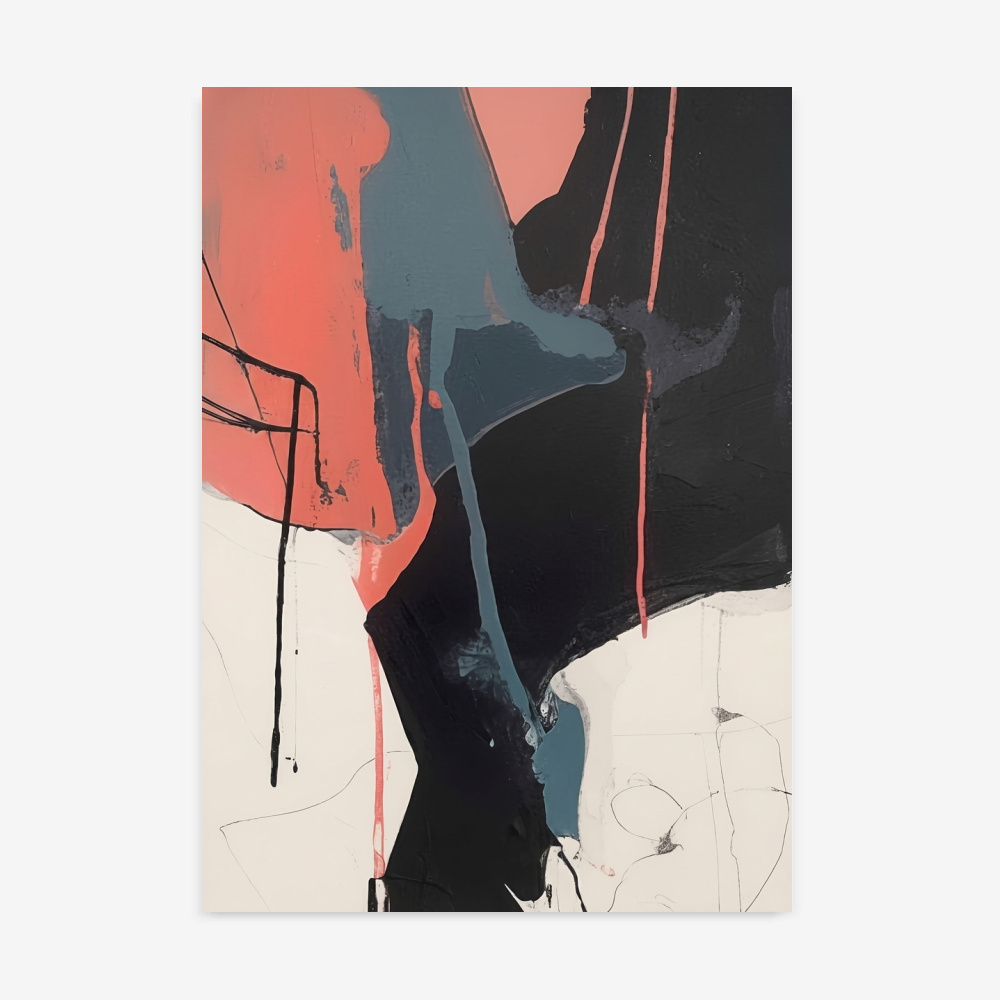 Fine Art Print — vertical-art-print, pink-art-prints print