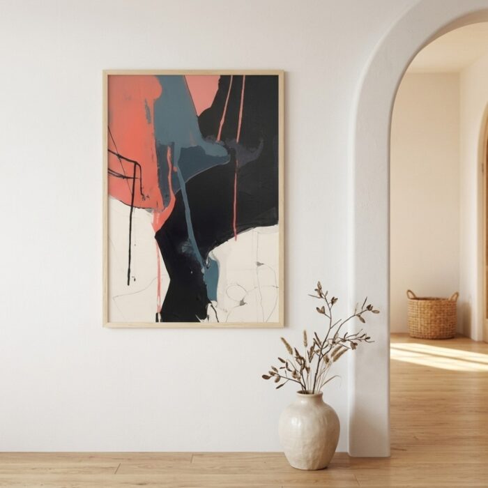 Fine Art Print — vertical-art-print, pink-art-prints print