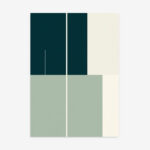 Fine Art Print — color-block-art, green print