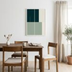 Fine Art Print — color-block-art, green print
