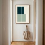 Fine Art Print — color-block-art, green print
