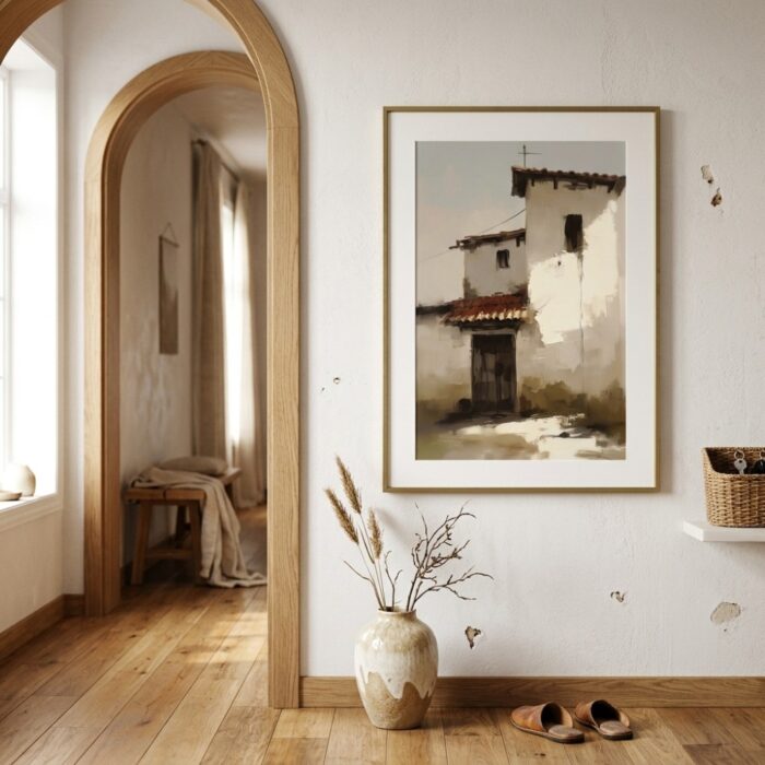 Fine Art Print — vertical-art-print, oil-painting-art-prints print
