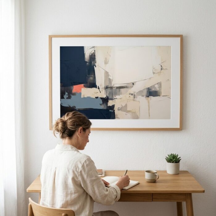Fine Art Print — blue-art-prints, neutral-art-prints print