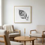 Fine Art Print — botanical-art-print, black-and-white-photography-art-prints print