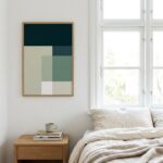 Fine Art Print — color-block-art, green print