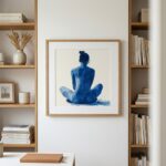Fine Art Print — blue-art-prints, people-and-figures-art-print print
