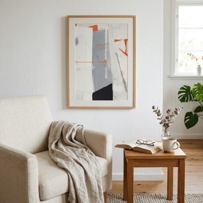 Fine Art Print — vertical-art-print, grey-art-prints print