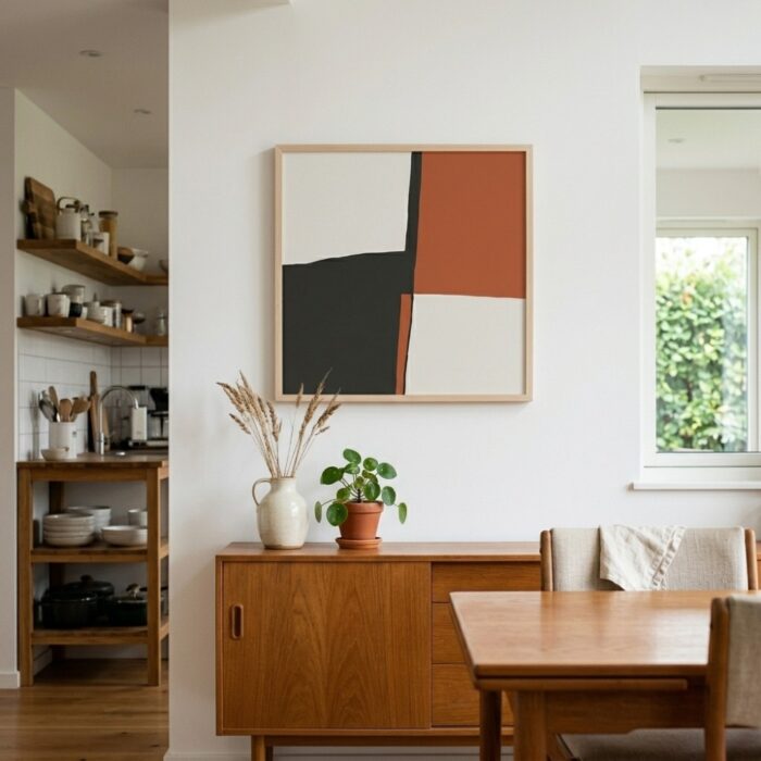 Fine Art Print — square-art-prints, color-block-art print