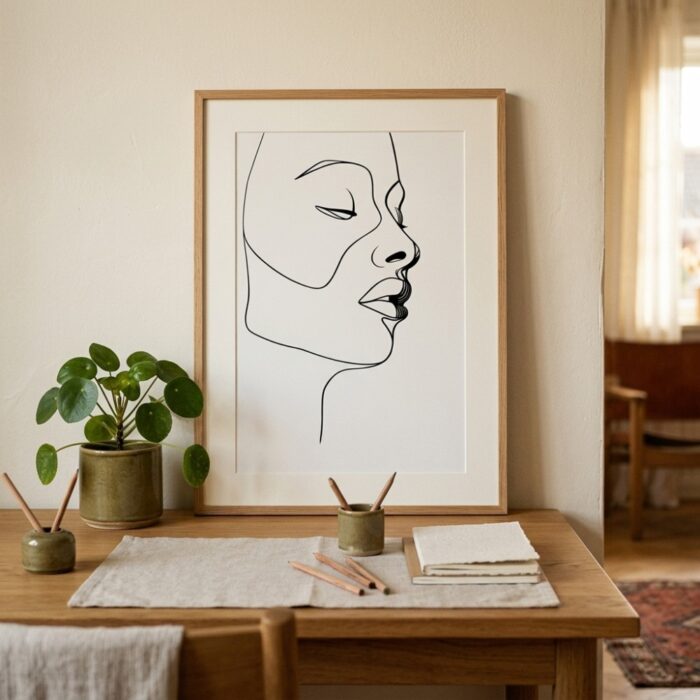 Fine Art Print — vertical-art-print, black-art-prints print