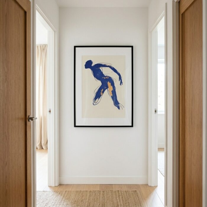 Fine Art Print — people-and-figures-art-print, blue-art-prints print