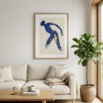 Fine Art Print — people-and-figures-art-print, blue-art-prints print