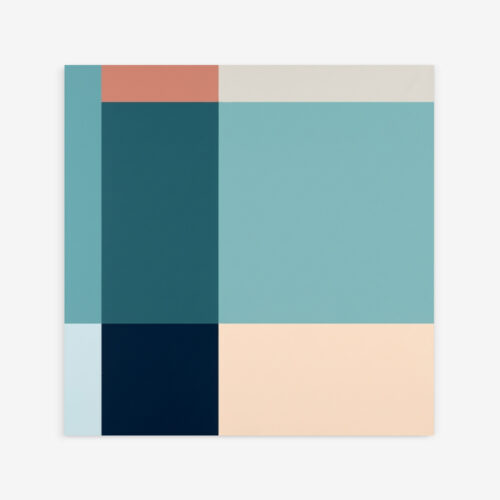 Fine Art Print — color-block-art, blue-art-prints print