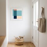 Fine Art Print — color-block-art, blue-art-prints print