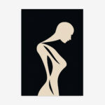 Fine Art Print — people-and-figures-art-print, beige-art-prints print