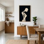 Fine Art Print — people-and-figures-art-print, beige-art-prints print