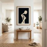 Fine Art Print — people-and-figures-art-print, beige-art-prints print