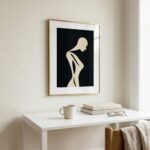 Fine Art Print — people-and-figures-art-print, beige-art-prints print