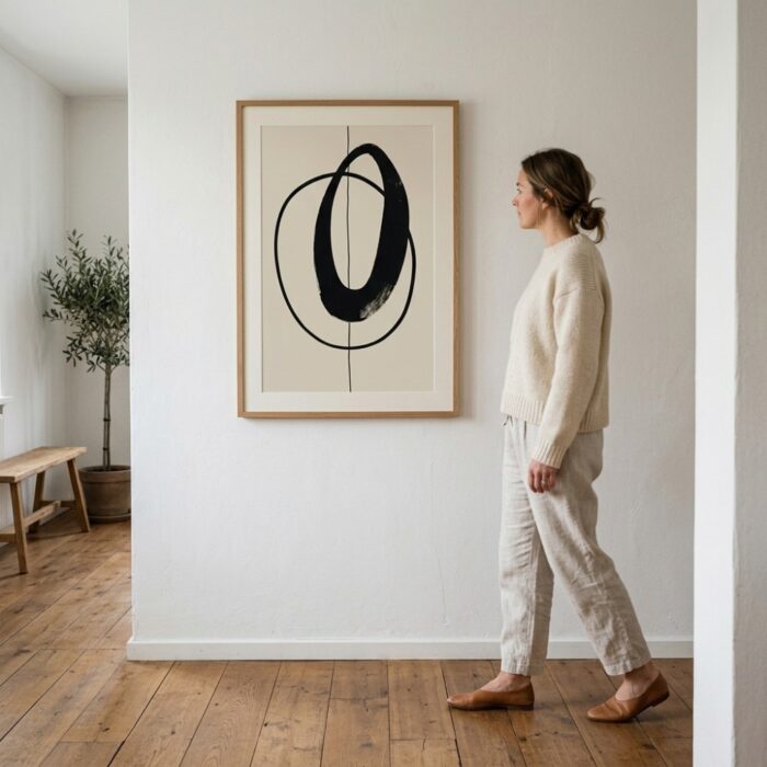 Fine Art Print — black-art-prints, beige-art-prints print