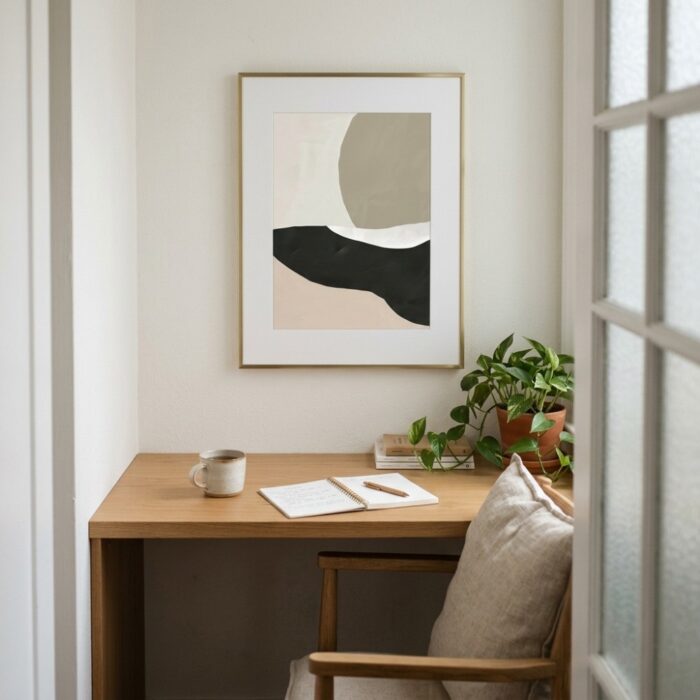 Fine Art Print — vertical-art-print, neutral-art-prints print