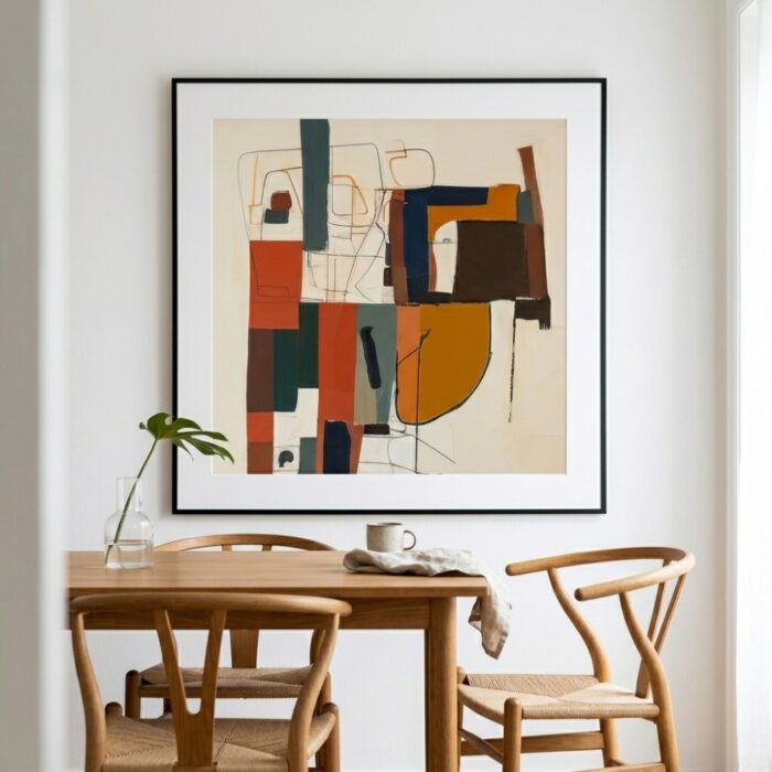 Fine Art Print — square-art-prints, color-block-art print