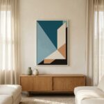 Fine Art Print — blue-art-prints, brown-art-prints print